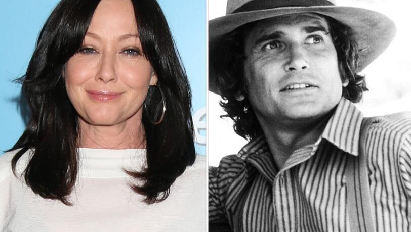 Shannen Doherty neben "Unsere kleine Farm"-Star Michael Landon.
