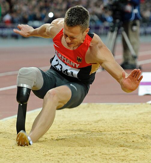 Goldmedaille: Markus Rehm, Leichtathletik: Weitsprung (F24/44)