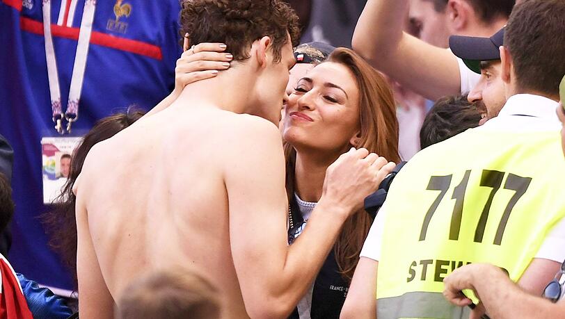 Bald in München? Benjamin Pavard und Freundin Rachel Legrain-Trapani. Bald in München? Benjamin Pavard und Freundin Rachel Legrain-Trapani.