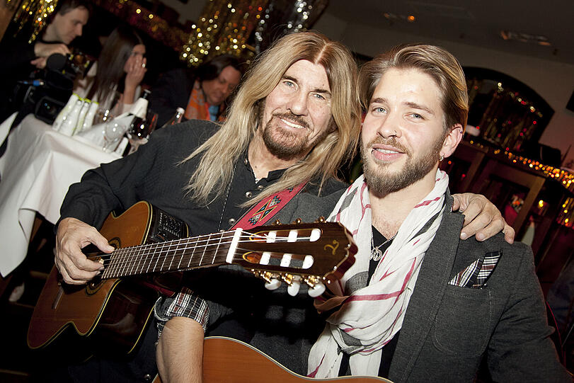 Abi Ofarim mit Sohn Tal Ofarim