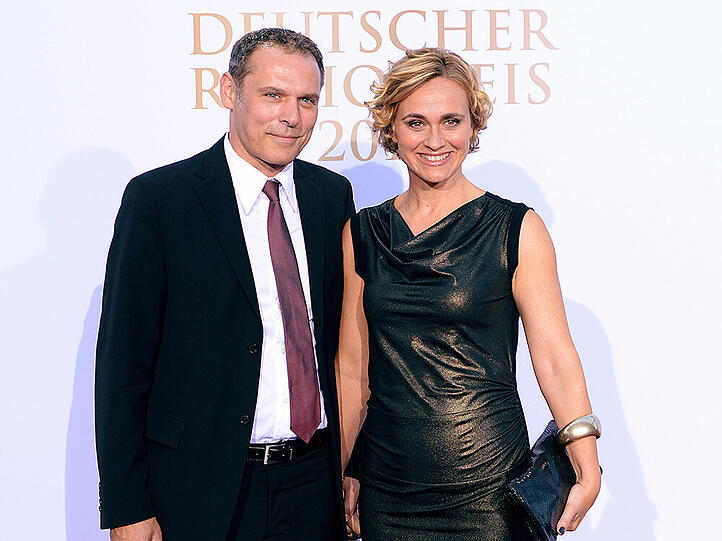 Moderatorin Caren Miosga und Ehemann Tobias Grob