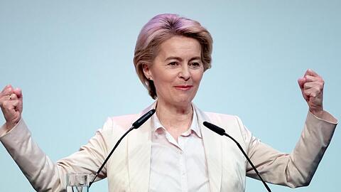 Die designierte Präsidentin der Europäischen Kommission: Ursula von der Leyen (CDU).