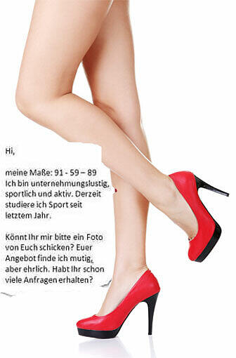 Diese Interessentin wirbt mit ihren Maßen &ndash; und verlangt ein Foto der Mitbewohner.