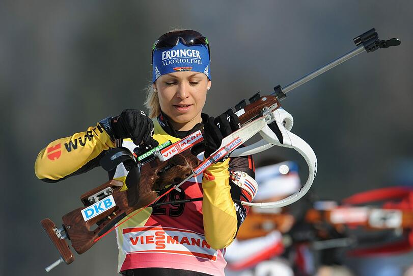 Magdalena Neuner: Sprint-Gold und elfter WM-Titel