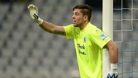 Gegen Hoffenheim im Tor: Stefan Ortega. Gegen Hoffenheim im Tor: Stefan Ortega.