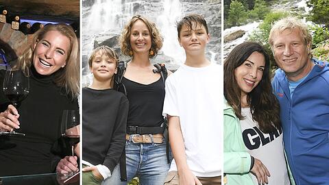 Kurztrip nach Tirol: Die VIPs sind in Urlaubsstimmung...