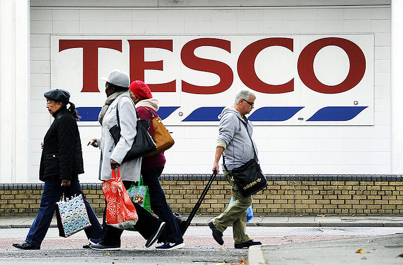 Auch im wichtigen Weihnachtsgeschäft konnte Tesco nicht wirklich punkten.