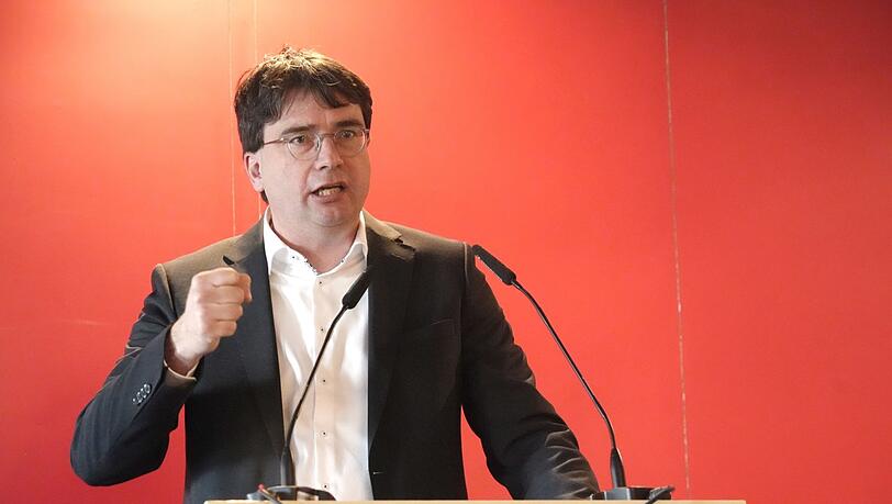 Der Spitzenkandidat bei der Landtagswahl: Florian von Brunn.