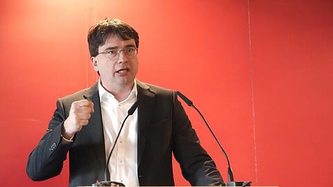 Der Spitzenkandidat bei der Landtagswahl: Florian von Brunn.