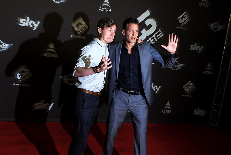 Zum Fürchten: Schauspieler David Kross (l) und Vladimir Burlakow.