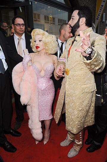Harald Glööckler und Amanda Lepore