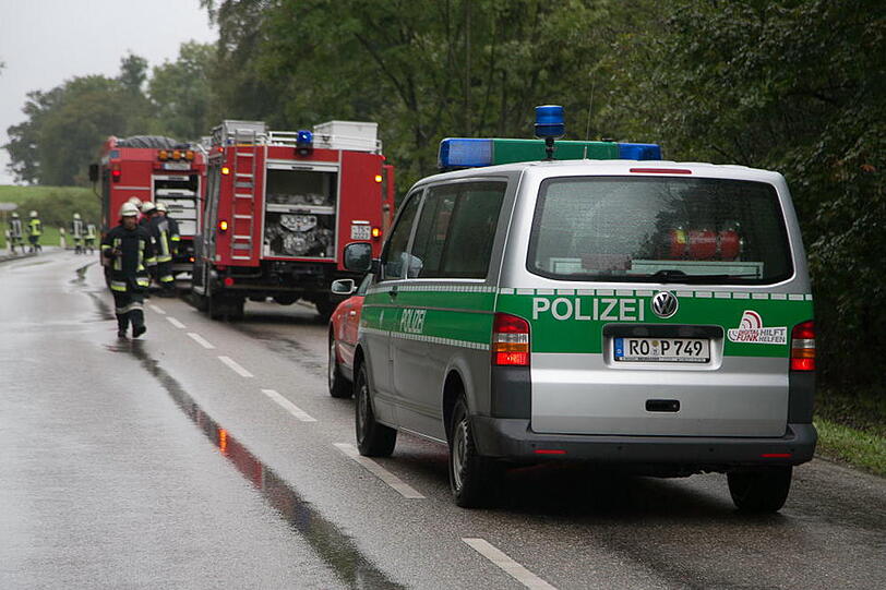 Schwerer Unfall im Landkreis Traunstein.