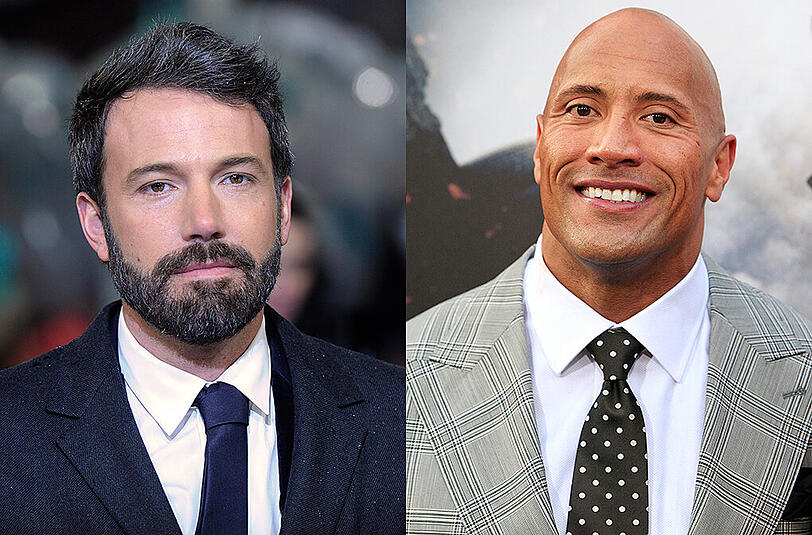 Ben Affleck und Dwayne "The Rock" Johnson (1972)