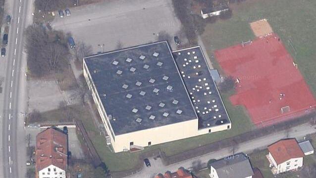Die Sportanlage an der Eversbuschstraße aus der Luft. Die Sportanlage an der Eversbuschstraße aus der Luft.