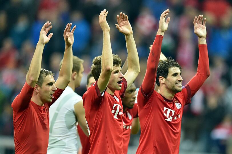 THOMAS MÜLLER, NOTE 3: Ebenfalls zunächst geschont, bekam von Pep noch gut 30 Minuten Einsatzzeit. Einen tollen Pass auf Lewandowski zeigte der Weltmeister.