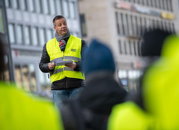 Die Bilder von der Demo gegen Diesel-Fahrverbote in der Münchner Innenstadt