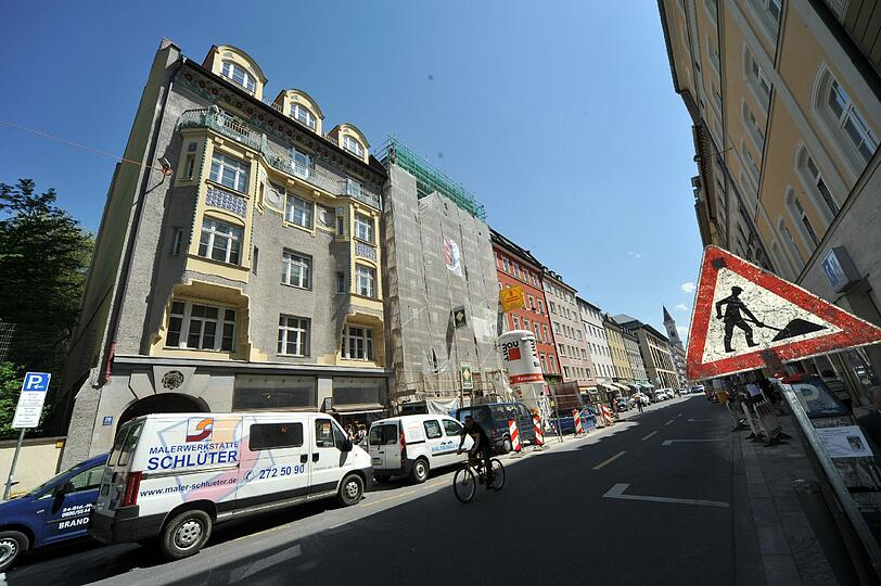 Wegen Bauarbeiten kann es in den kommenden Wochen in der Schellingstraße zu Stau kommen.