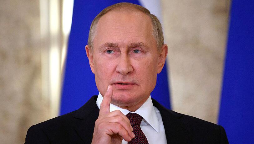 Kremlchef Wladimir Putin beim Gipfeltreffen der Shanghaier Organisation für Zusammenarbeit (SOZ).