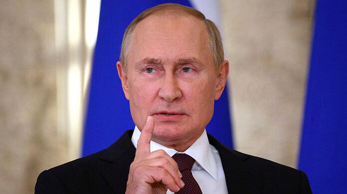 Kremlchef Wladimir Putin beim Gipfeltreffen der Shanghaier Organisation für Zusammenarbeit (SOZ).
