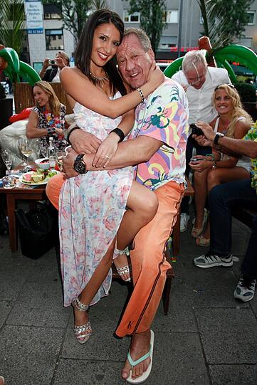 Hugo Bachmaier und Freundin Jasmin Djour