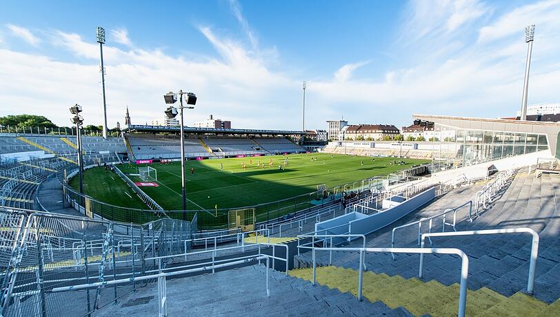 Aktuelle Heimspielstätte des TSV 1860: Das Grünwalder Stadion.