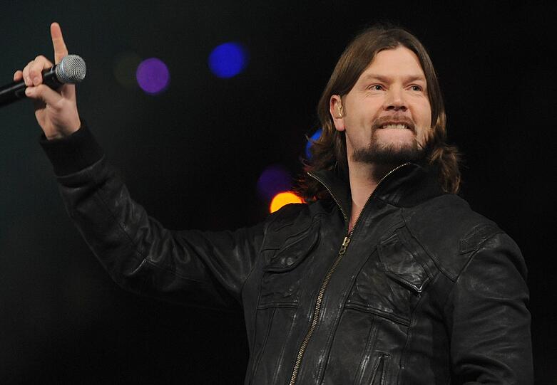 Rea Garvey von der Erfolgsband Reamonn während eines Auftritts in Düsseldorf (Archivfoto vom 05.12.2008). Garvey wird bei der dritten Staffel der Casting-Show «The Voice of Germany» nicht mehr als Coach und Juror mitmachen
