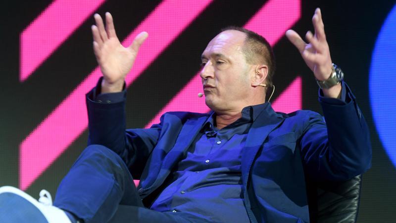 Max Conze, Vorstandsvorsitzender ProSiebenSat.1, spricht bei der Eröffnung der 32. Medientage München. Foto: Felix Hörhager/Archiv Max Conze, Vorstandsvorsitzender ProSiebenSat.1, spricht bei der Eröffnung der 32. Medientage München. Foto: Felix Hörhager/Archiv