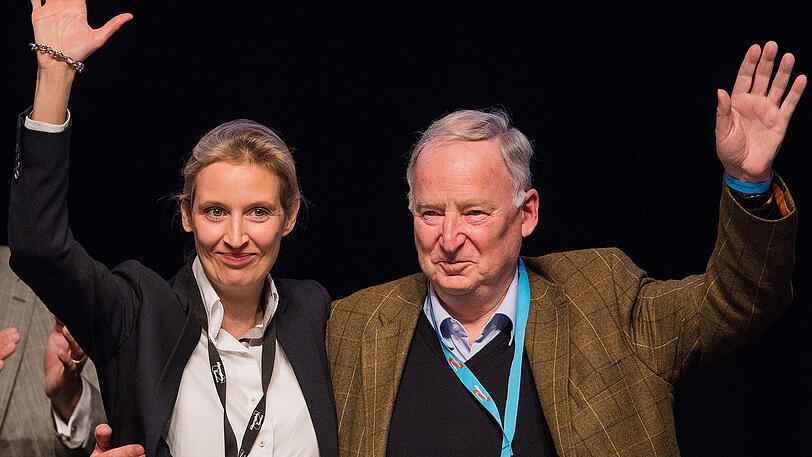 Sollen die AfD in den Bundestag führen: Alice Weidel und Alexander Gauland.