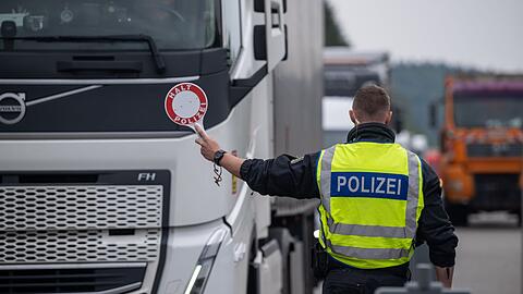 Seit September 2024 kontrolliert die Bundespolizei an allen deutschen Landgrenzen. (Archivfoto)