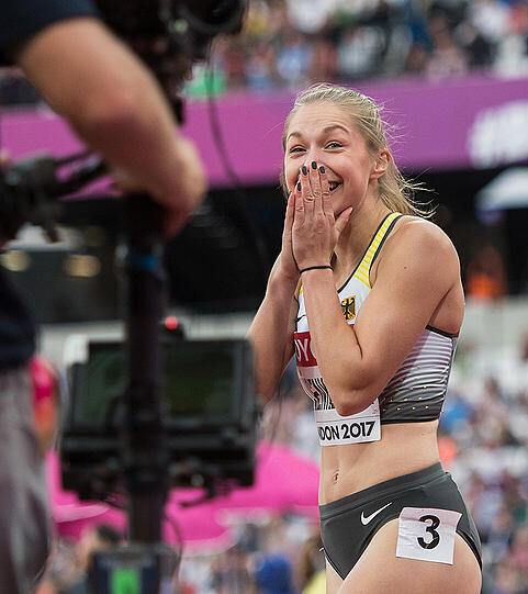 Lückenkemper hot gina European Championships. 
