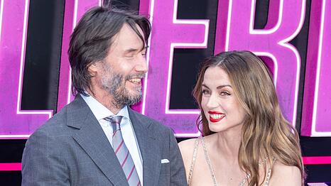 Keanu Reeves und Ana de Armas bei der Premiere von "From the World of John Wick: Ballerina" in London.