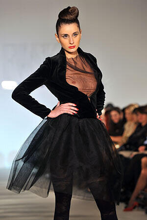 Das Prinzip wurde auch bei der Fashion Week in Skopje umgesetzt