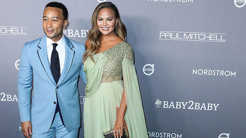 John Legend und seine Frau Chrissy Teigen