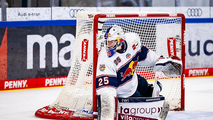 &bdquo;Fantastisch&ldquo;: Simon Wolf h&auml;lt dicht - als Torh&uuml;ter und auch, was ein Playoffgeheimnis angeht.