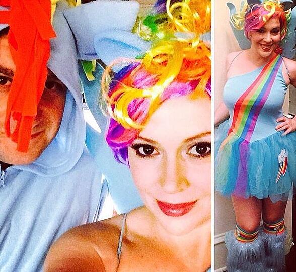 Alyssa Milano als Rainbow Dash "(My Little Pony")
