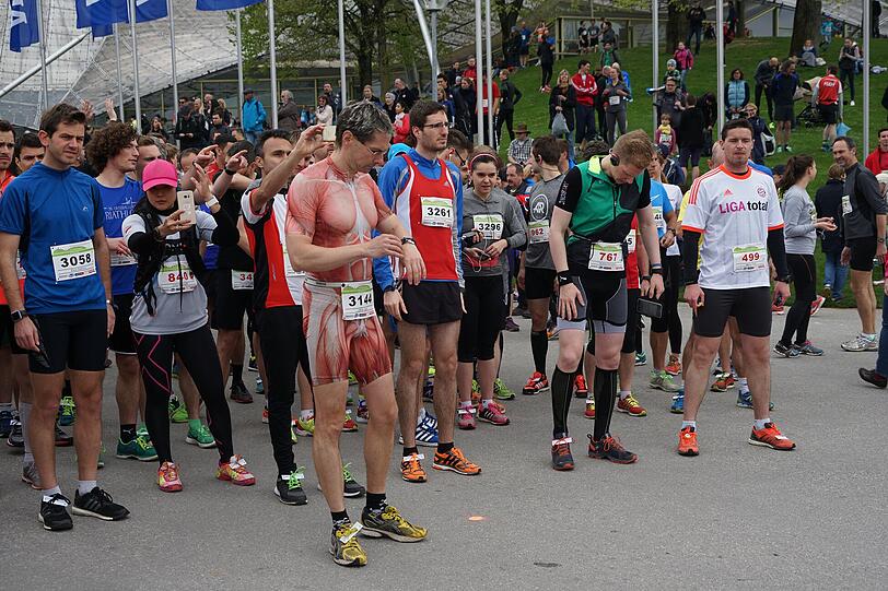 Bereits zum 12. Mal fand der Halbmarathon im Olympiapark statt. Die Bilder.