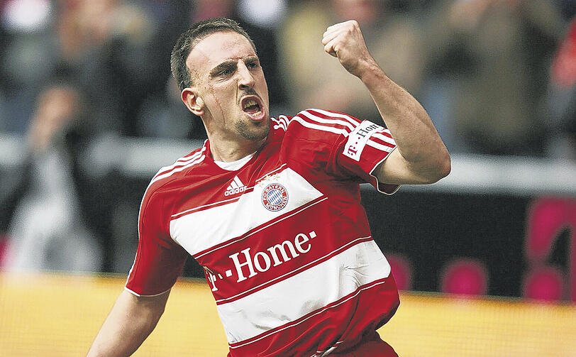 Darauf eine Wut-Faust: Frank  Ribéry verwandelte den Handelfmeter zum vorentscheidenden 2:1 gegen den VfL Bochum.