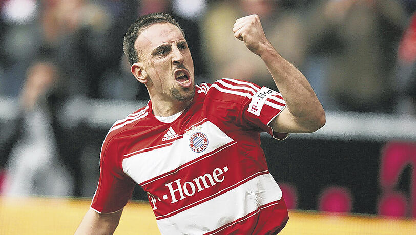 Darauf eine Wut-Faust: Frank  Ribéry verwandelte den Handelfmeter zum vorentscheidenden 2:1 gegen den VfL Bochum.