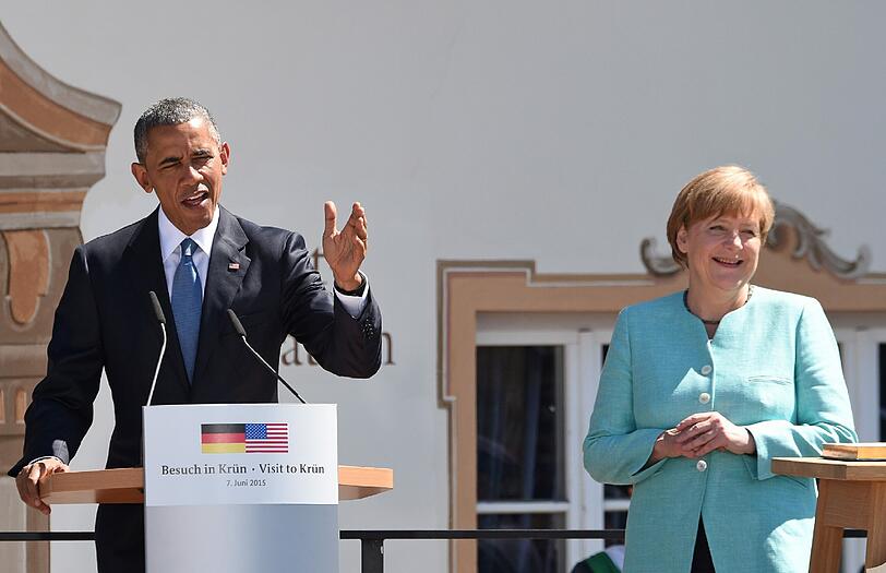 G7-Auftakt auf Schloss Elmau. Die Bilder von Merkel, Obama und Co.