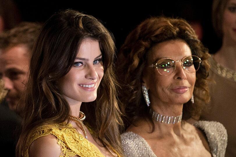 Isabeli Fontana und Sophia Loren