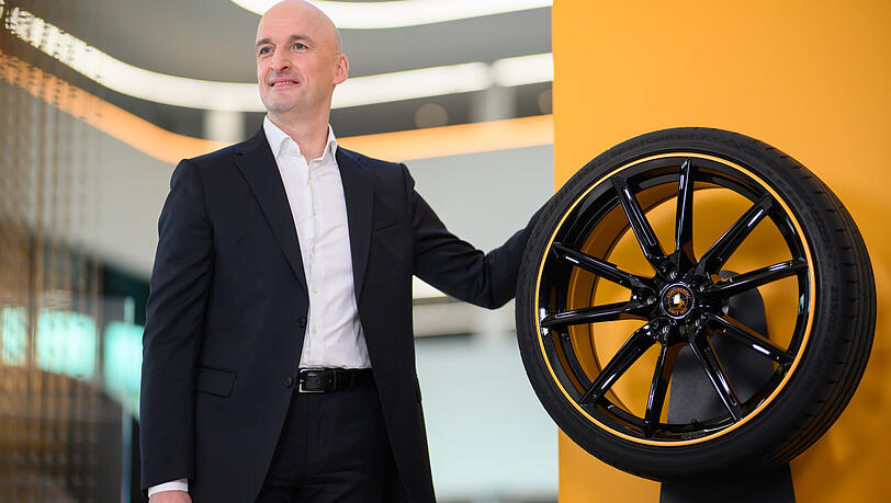 Christian Kötz, der Vorstandsvorsitzende der Continental AG, in der Zentrale in Hannover. Christian Kötz, der Vorstandsvorsitzende der Continental AG, in der Zentrale in Hannover.