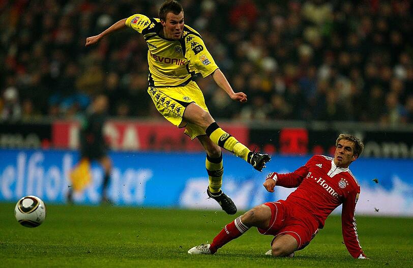 Februar 2011 - Sieg Dortmund: In der Vorsaison stürmten die Dortmunder die Allianz Arena und fertigten die Bayern mit 3:1 ab. 0:1 Barrios (9.); 1:1 Luiz Gustavo (15.); 1:2 Sahin (18.); 1:3 Hummels (60.)