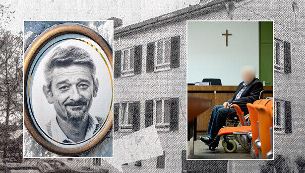 Auf der Treppe gab der Schütze fünf Schüsse ab. Josef Enzesberger (linkes Bild) starb, weil ihn der Mörder mit einem Polizisten verwechselte. Nach fast 19 Jahren stand der Wolfgang G. (rechtes Bild) nun vor Gericht. Auf der Treppe gab der Schütze fünf Schüsse ab. Josef Enzesberger (linkes Bild) starb, weil ihn der Mörder mit einem Polizisten verwechselte. Nach fast 19 Jahren stand der Wolfgang G. (rechtes Bild) nun vor Gericht.