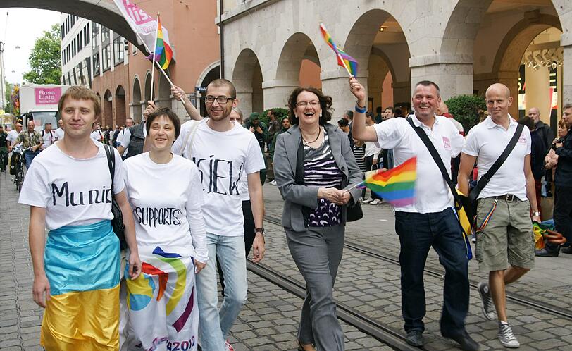 Sehen Sie hier die besten Bilder vom CSD in München.