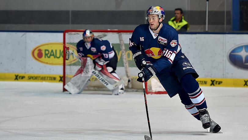 EHC-Verteidiger Konrad Abeltshauser. EHC-Verteidiger Konrad Abeltshauser.