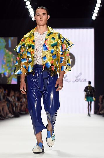 Modepräsentation des Labels "Designer for Tomorrow" by Fashion ID während der Mercedes-Benz Fashion Week.