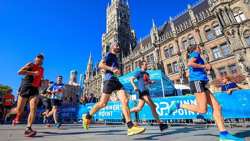 Am 13. Oktober 2019 findet in München der Marathon statt. (Symbolbild) Am 13. Oktober 2019 findet in München der Marathon statt. (Symbolbild)