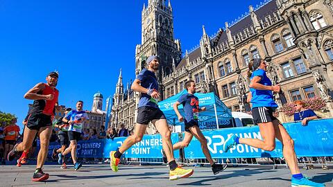 Am 13. Oktober 2019 findet in München der Marathon statt. (Symbolbild)