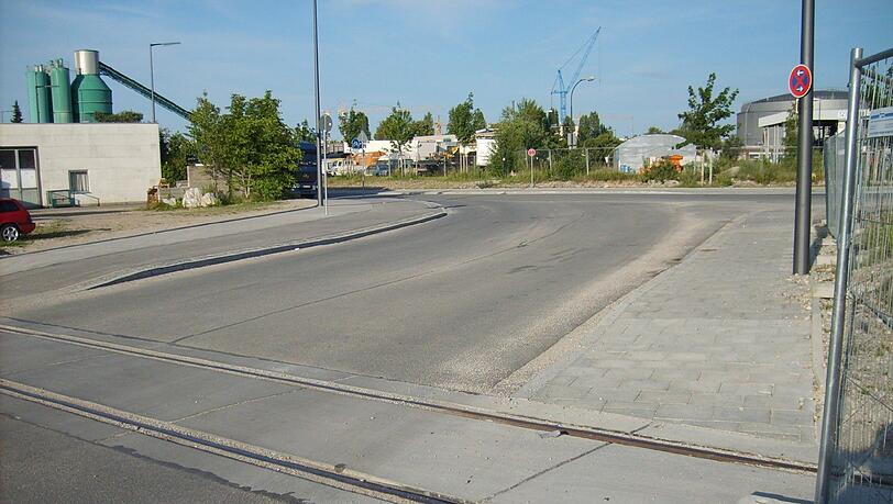 Der Bahnübergang an der Detmold-/Lemgostraße. Der Bahnübergang an der Detmold-/Lemgostraße.