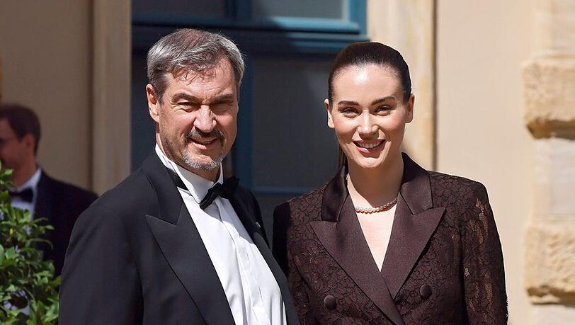 Markus Söder und seine Tochter bei der Eröffnung der Richard-Wagner-Festspiele 2025. Markus Söder und seine Tochter bei der Eröffnung der Richard-Wagner-Festspiele 2025.